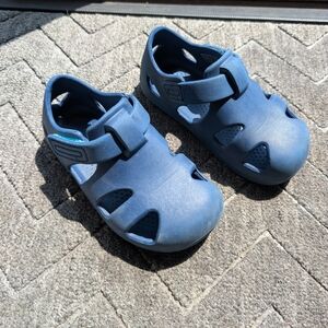 Kids Blue Sandals with Adjustable Strap